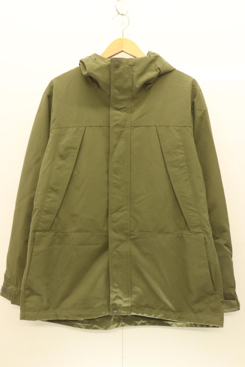 Rakuten - 【中古】 UNIQLO メンズマウンテンパーカー XL マウンテンパーカー UNIQLO XL カーキ 無地
