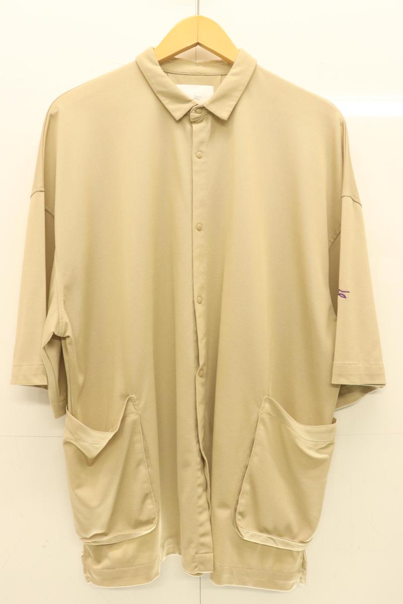 Rakuten - 【中古】 TOGARU メンズ半袖シャツ -- 半袖シャツ TOGARU CALL&RESPONSE -- ベージュ 肌色 無地