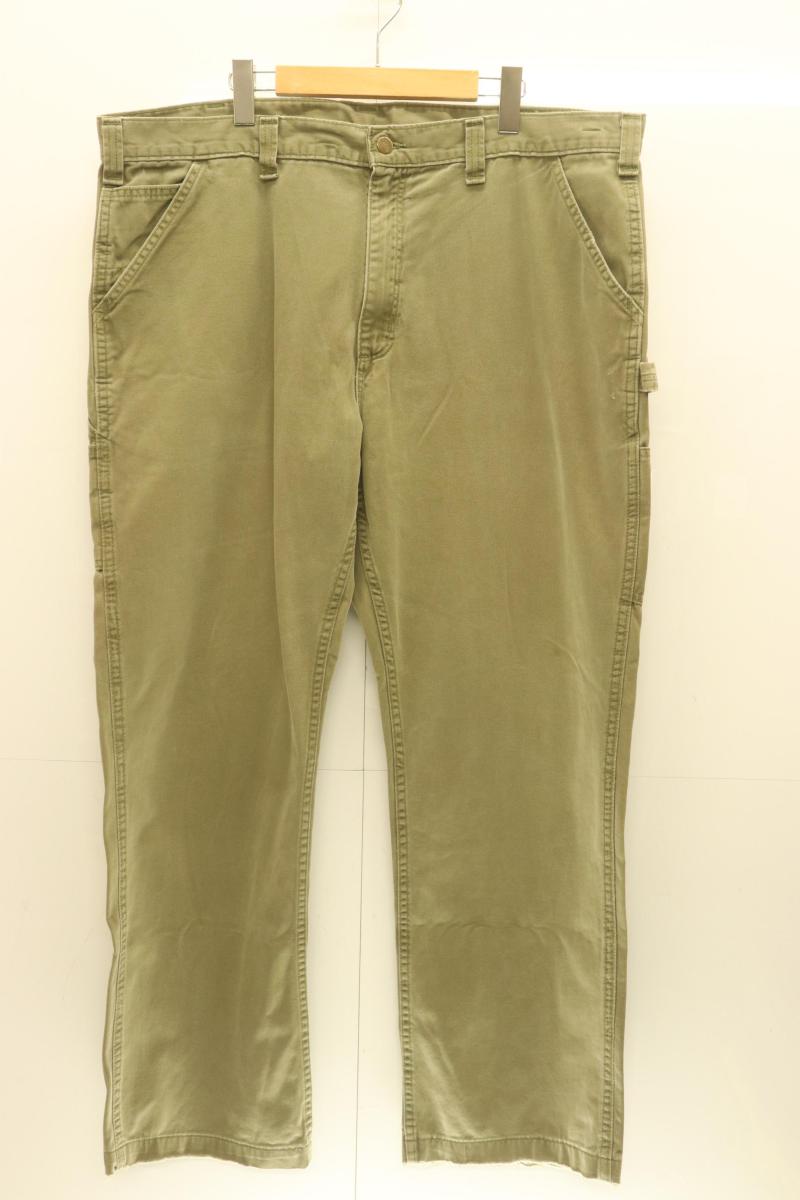 Rakuten - 【中古】 Carhartt メンズペインターパンツ W42×L32 ペインターパンツ Carhartt W42×L32 カーキ