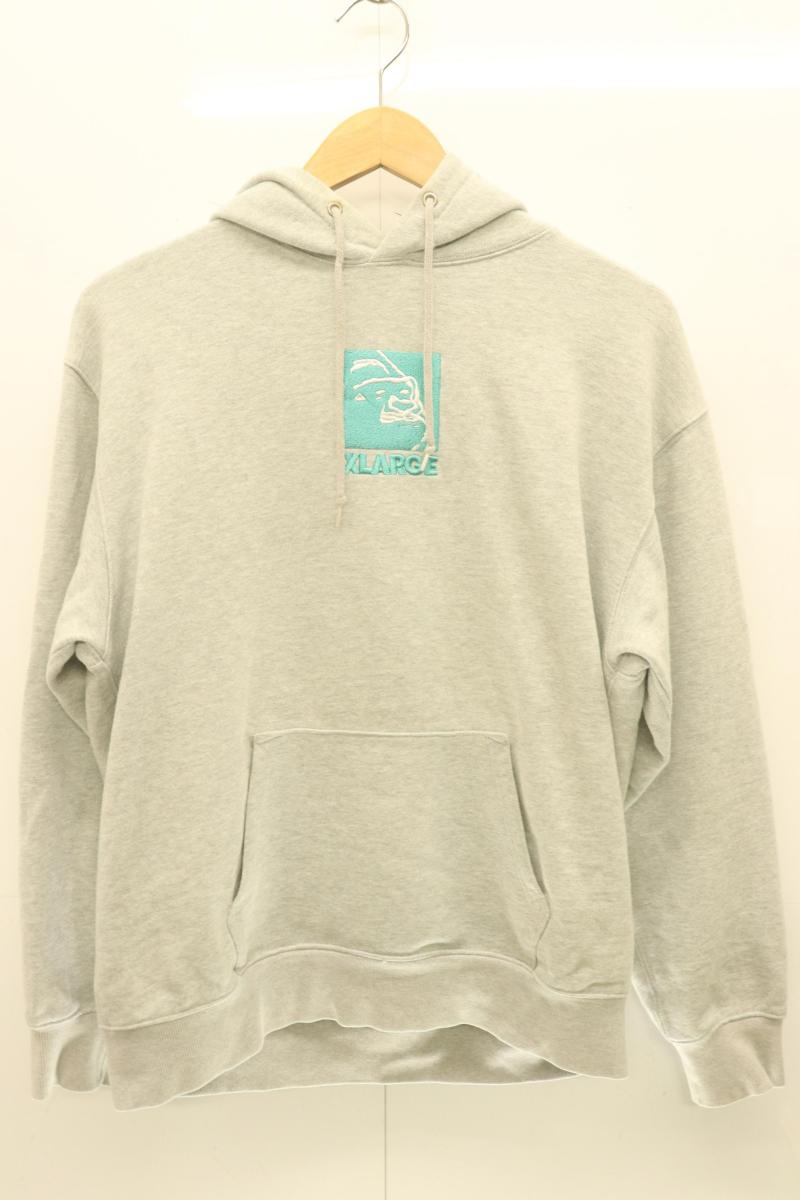 Rakuten - 【中古】 X-LARGE メンズパーカー M パーカー X-LARGE M グレー 灰