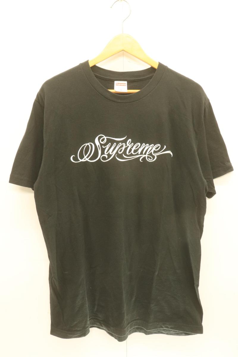 Rakuten - 【中古】 Supreme メンズTシャツ M 24AW Script Tee Supreme M 黒 ブラック プリント