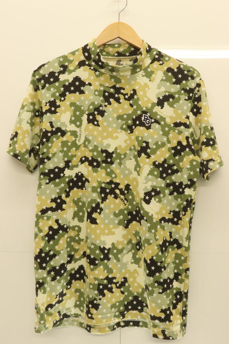 Rakuten - 【中古】 PEARLY GATES メンズTシャツ 6 Tシャツ PEARLY GATES 6 緑 グリーン 迷彩 カモフラージュ