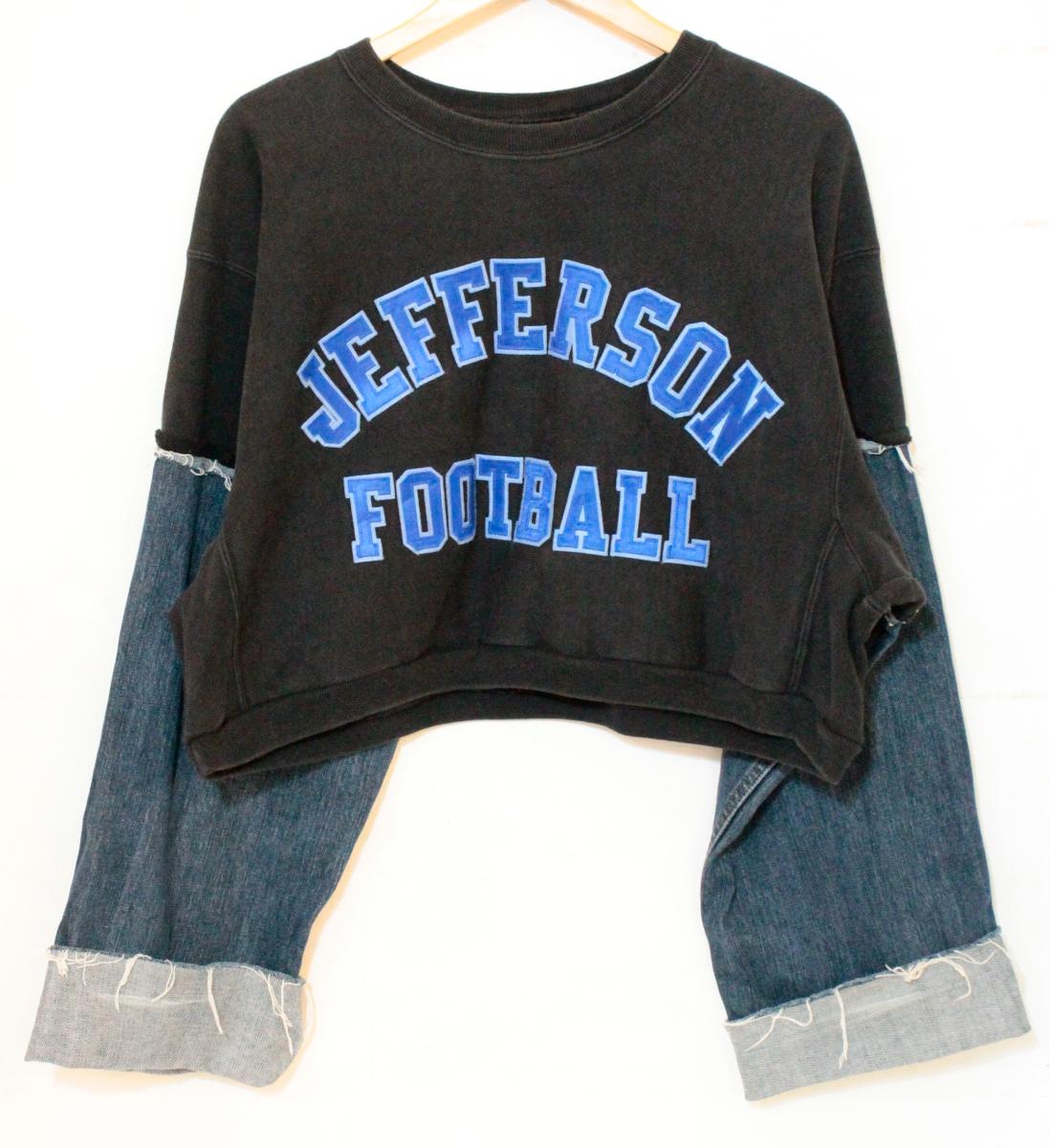 Other - 【中古】 CHAMPION レディーススウェット F CHAMPION/リメイク/F/黒 ブラック/スウェット/