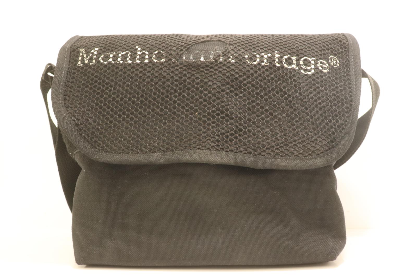 Rakuten - 【中古】 Manhattan Portage メンズショルダーバッグ -- ショルダーバッグ Manhattan Portage -- 黒 ブラック ロゴ