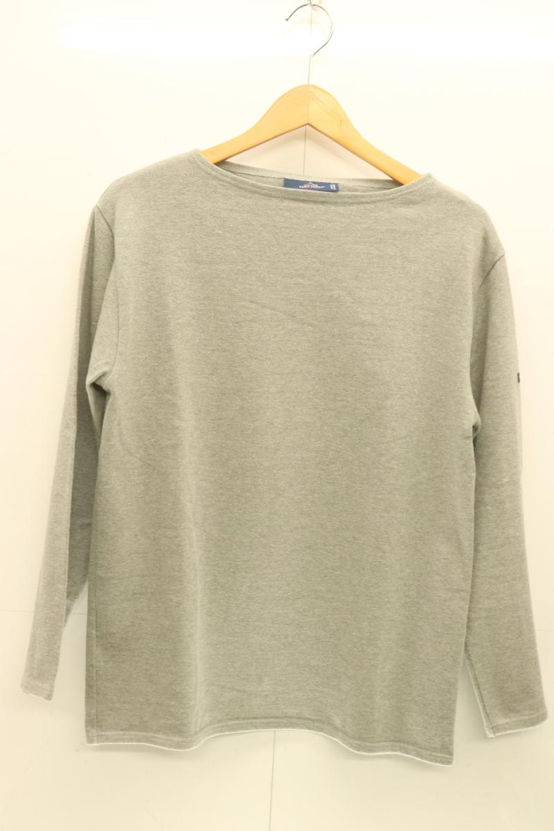 Rakuten - 【中古】 SAINT JAMES メンズカットソー 38 バスクシャツ SAINT JAMES 38 グレー 灰 無地