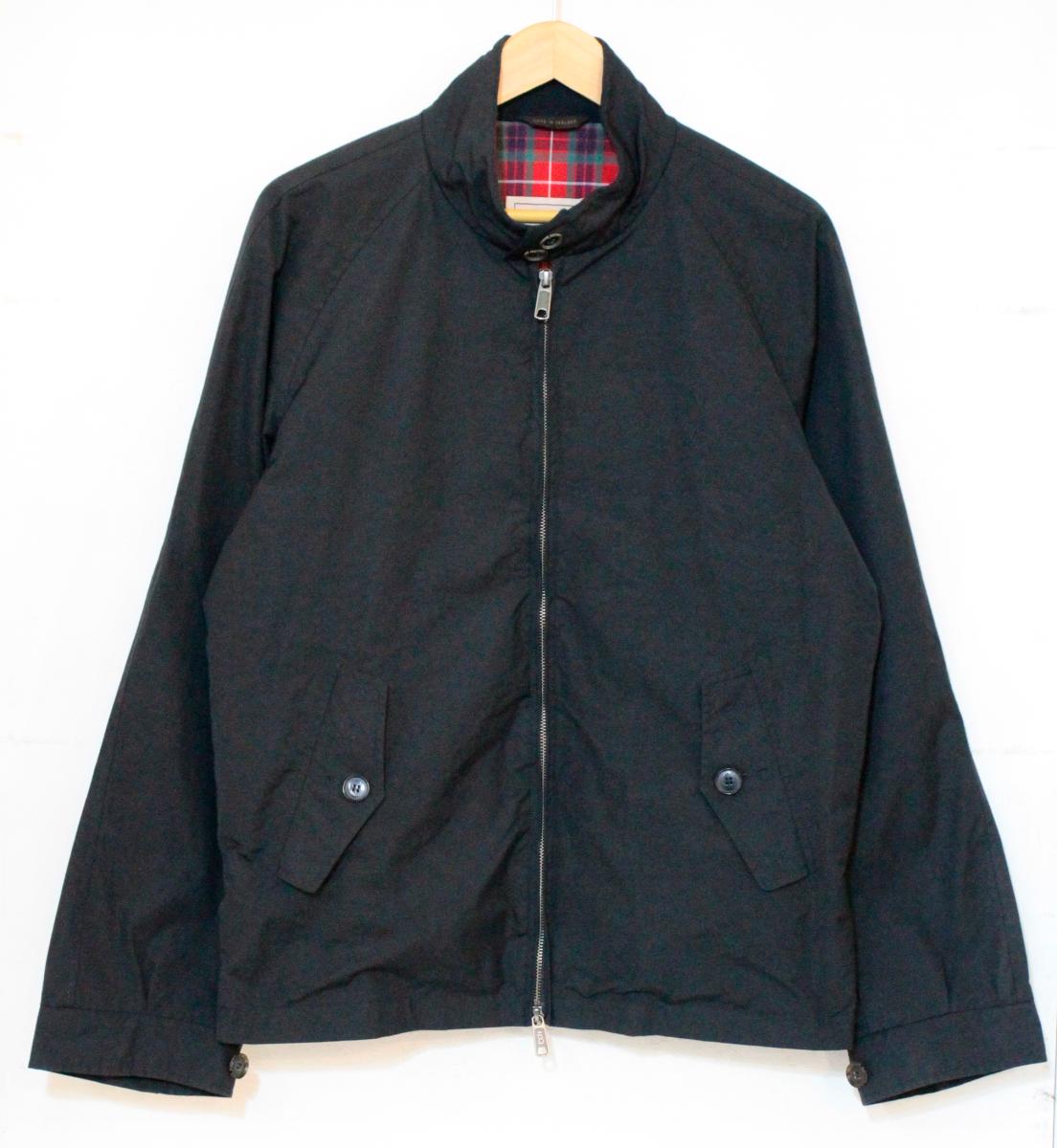 Rakuten - 【中古】 BARACUTA メンズブルゾン 44 BARACUTA/G4/ドライビングジャケット/ブルゾン/44/黒 ブラック/チェック/142MBRCPS0002