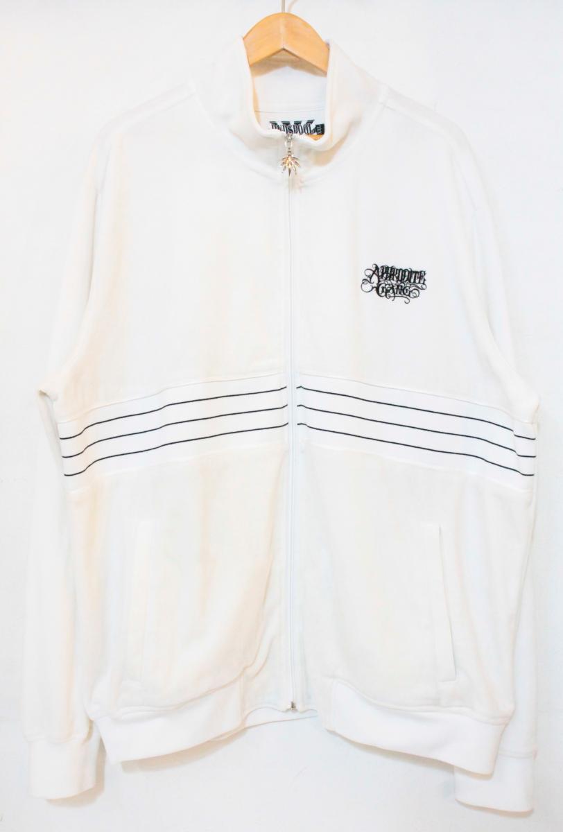 Rakuten - 【中古】 メンズブルゾン XXL BUDSPOOL/APHRODITE GANG VELOUR JERSEY JACKET/ブルゾン/XXL/白 ホワイト