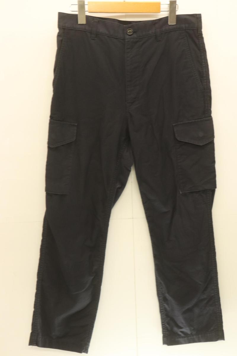 Rakuten - 【中古】 COMME des GARCONS HOMME メンズカーゴパンツ S カーゴパンツ COMME des GARCONS HOMME S 紺 ネイビー 無地 AD2019