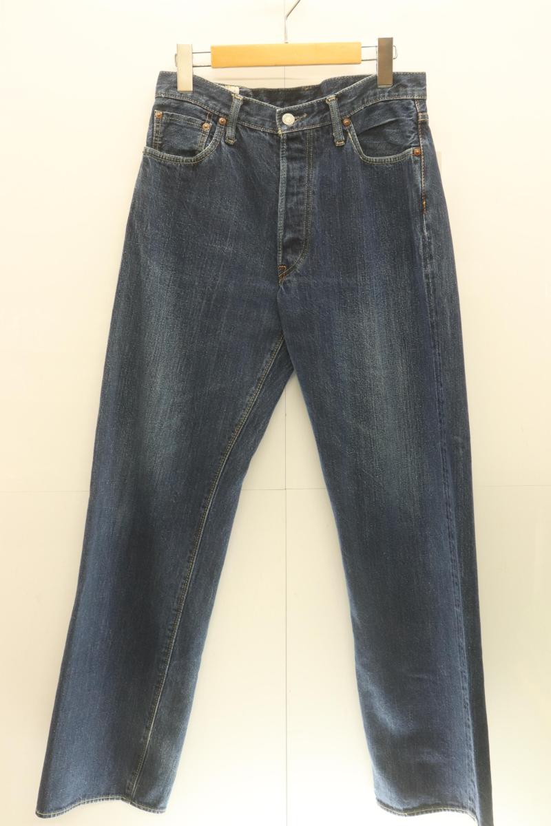 Rakuten - 【中古】 CANTON メンズデニムパンツ W32×L34 デニムパンツ CANTON W32×L34 インディゴブルー 藍 デニム 550-17