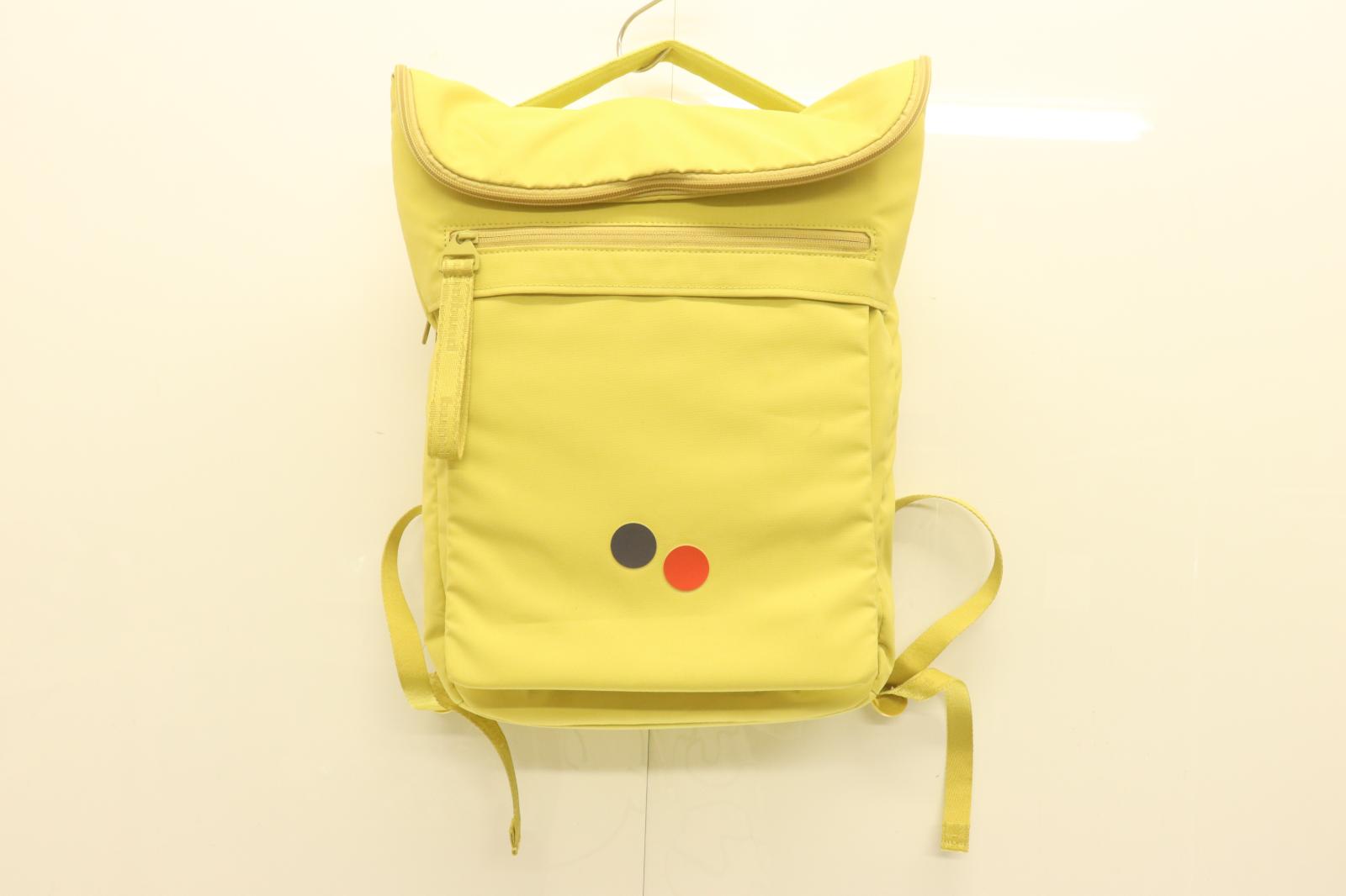 Rakuten - 【中古】 pinqponq レディースリュック バックパック -- リュック バックパック pinqponq -- 黄 イエロー 無地