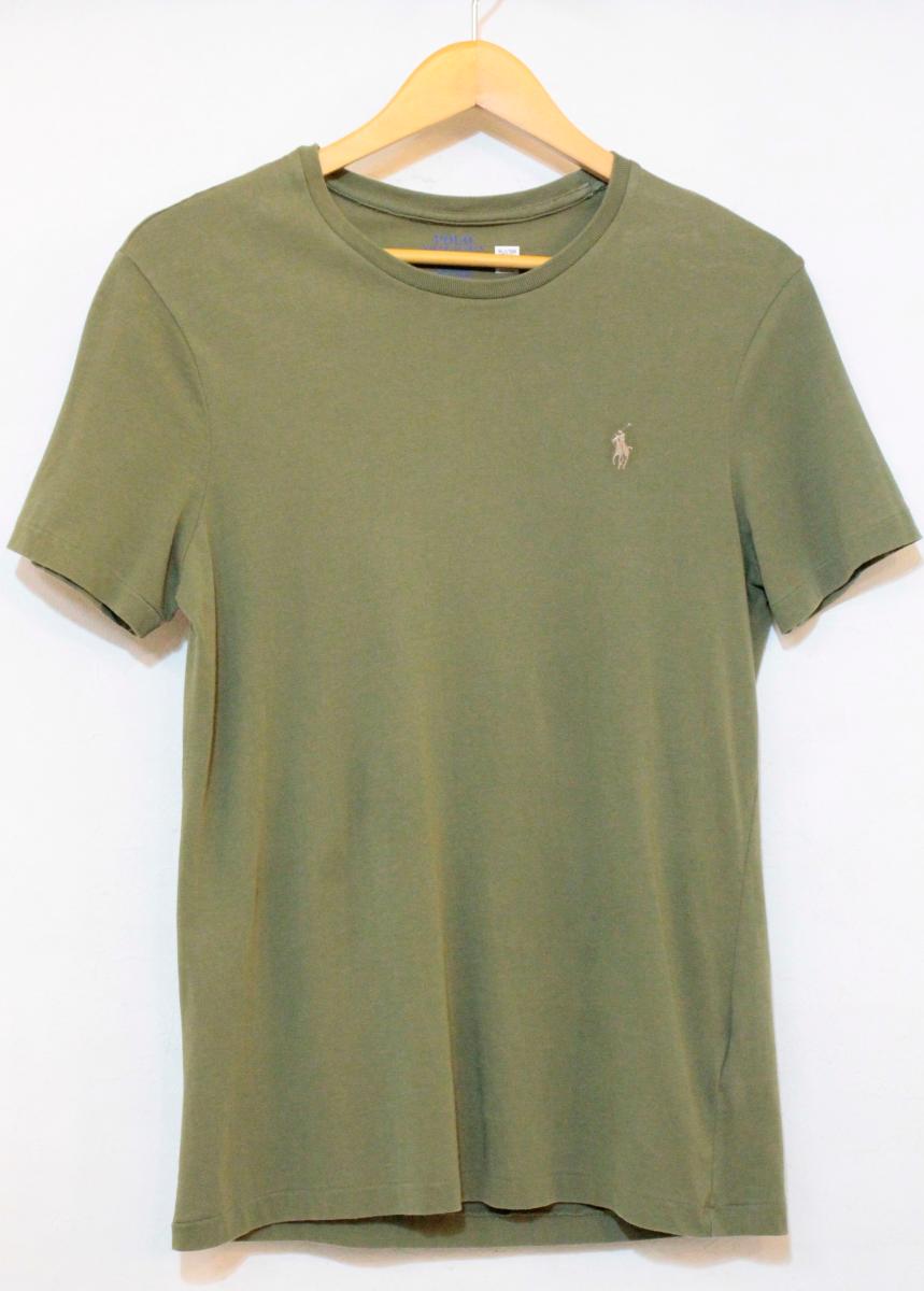 Rakuten - 【中古】 POLO RALPH LAUREN メンズTシャツ M POLO RALPH LAUREN/Tシャツ/M/カーキ