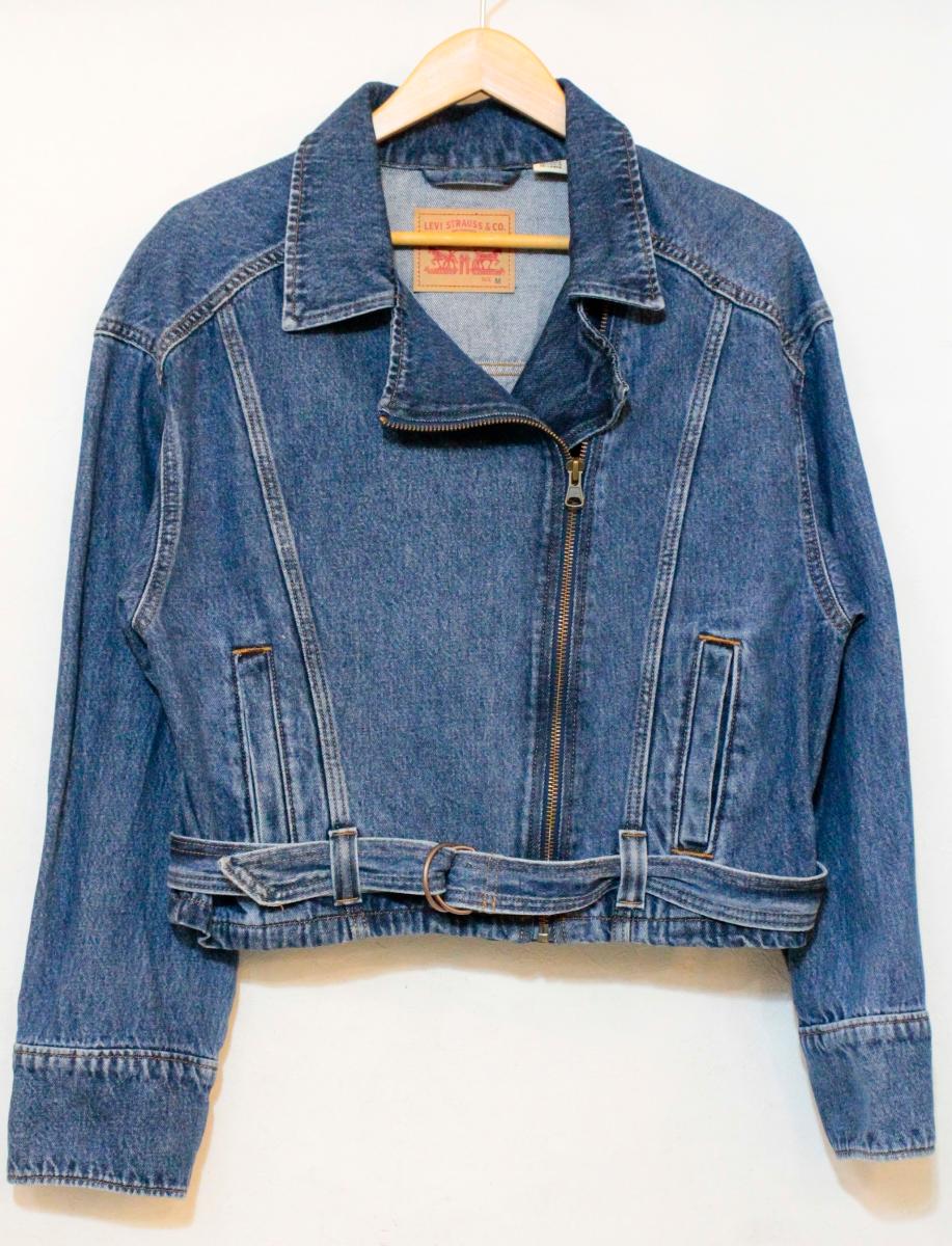 Rakuten - 【中古】 LEVIS メンズダブルライダースジャケット M LEVIS/バイカージャケット/M/インディゴブルー 藍/001T8-0001