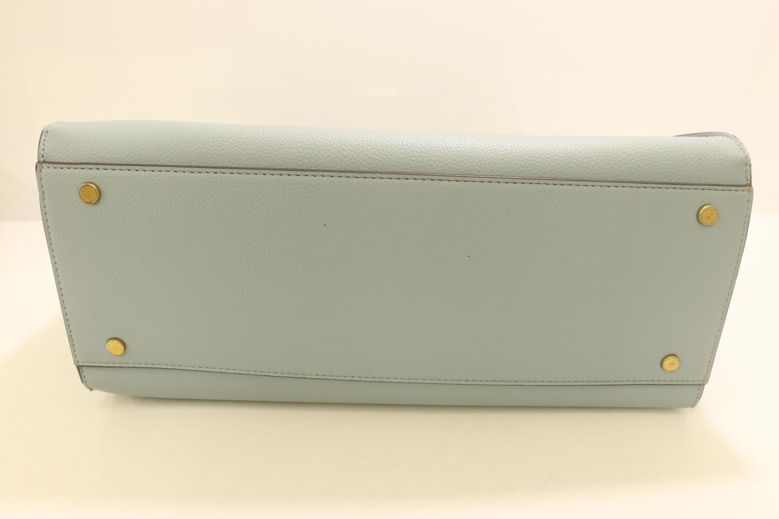 【中古】 Mila Owen レディーストートバッグ -- ベルト付きラージハンドバッグ Mila Owen -- 水色 アクアブルー webstyle-10243027 Style(ブランド古着のスタイル) サンプル画像3