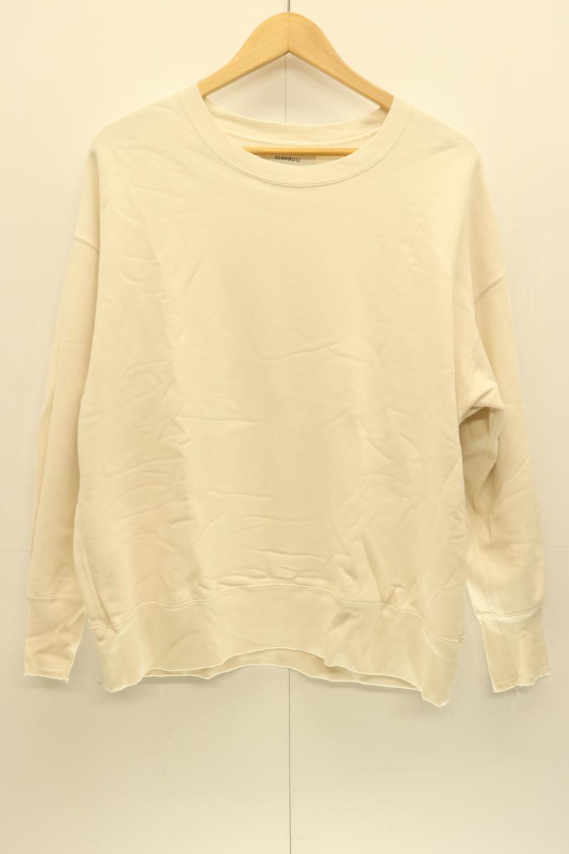 Rakuten - 【中古】 Johnbull レディーストップス F クルーネックスウェット Johnbull F アイボリー 無地