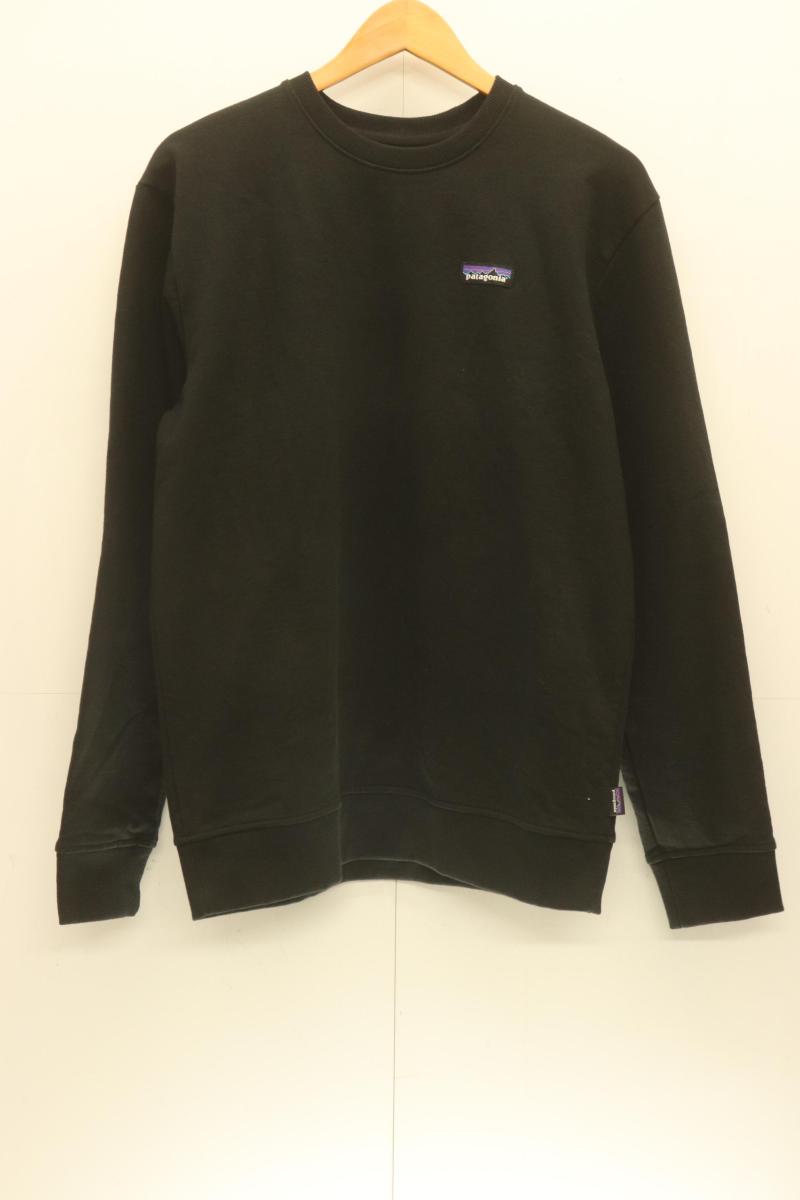 Rakuten - 【中古】 patagonia メンズスウェット M Label Uprisal Crew Sweatshirt patagonia M 黒 ブラック ロゴ