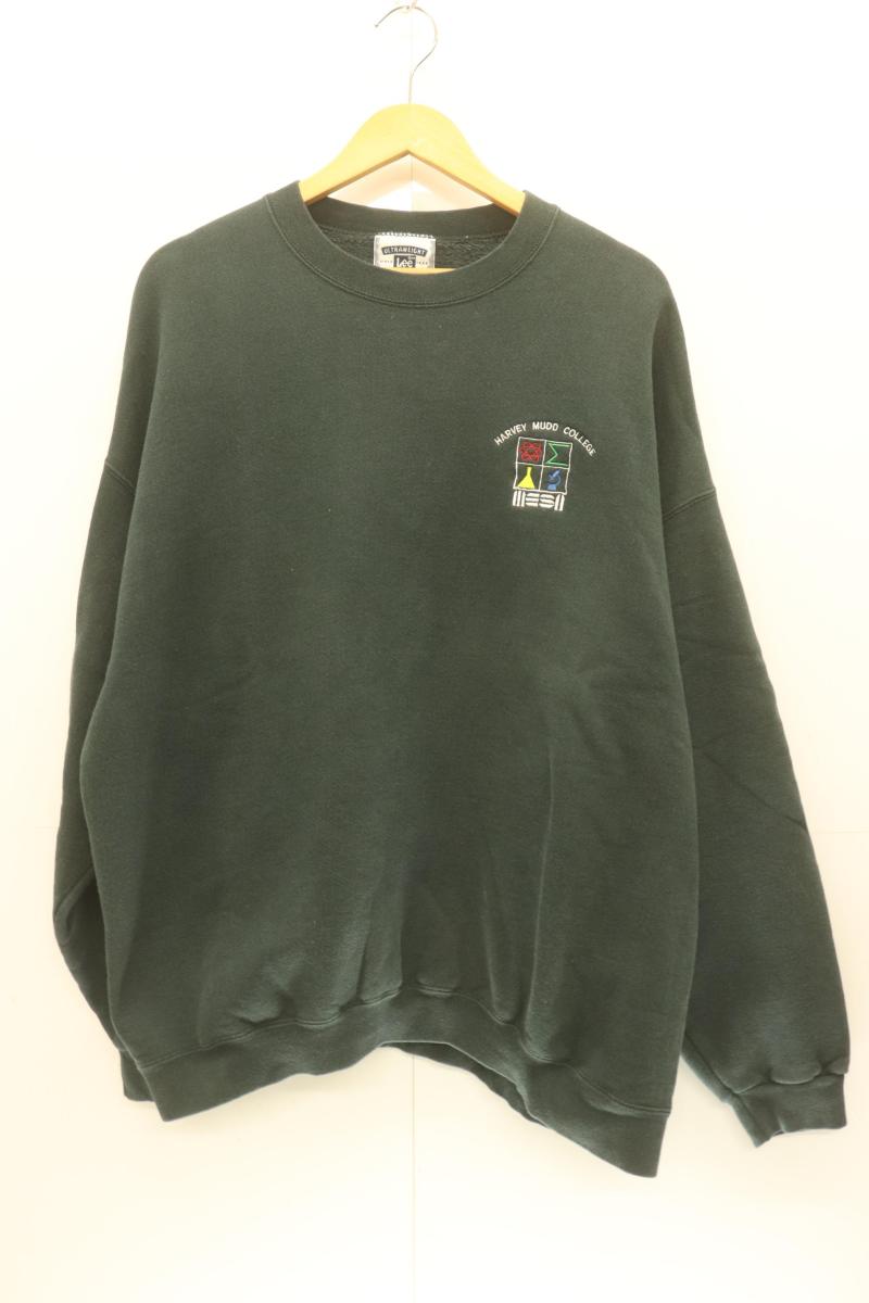 Rakuten - 【中古】 LEE メンズスウェット -- スウェット LEE -- 黒 ブラック 刺繍