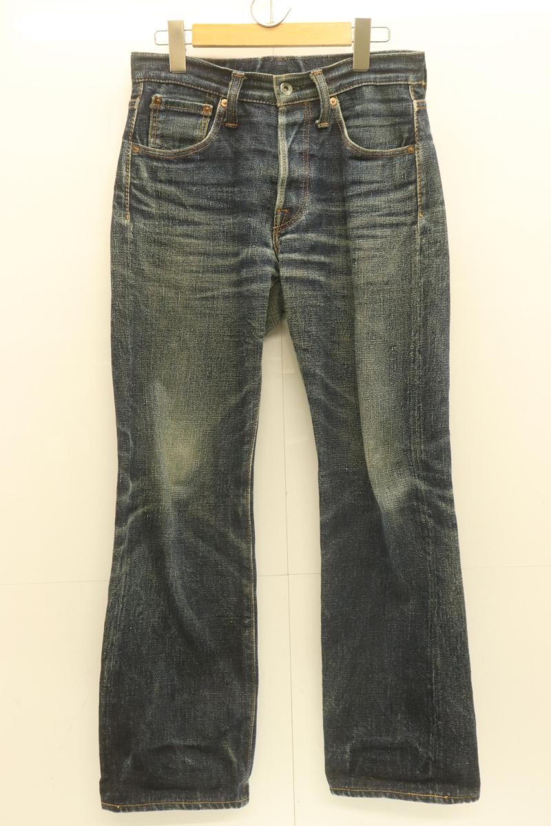Rakuten - 【中古】 SAMURAI JEANS メンズデニムパンツ W28×L36 S5000VX lot15 デニムパンツ SAMURAI JEANS W28×L36 インディゴブルー 藍 無地
