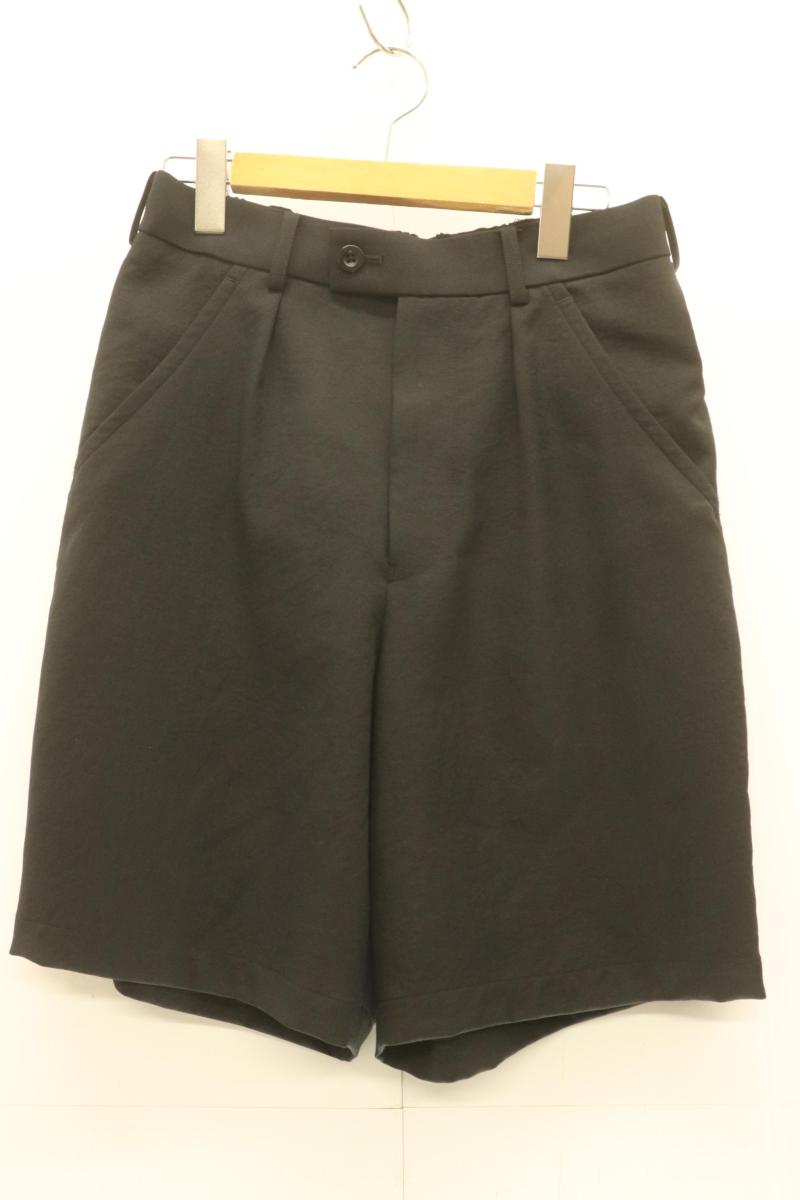 Rakuten - 【中古】 Coohem レディースシューカットパンツ S KNIT SIDELINE HALF PANTS Coohem S 黒 ブラック 無地