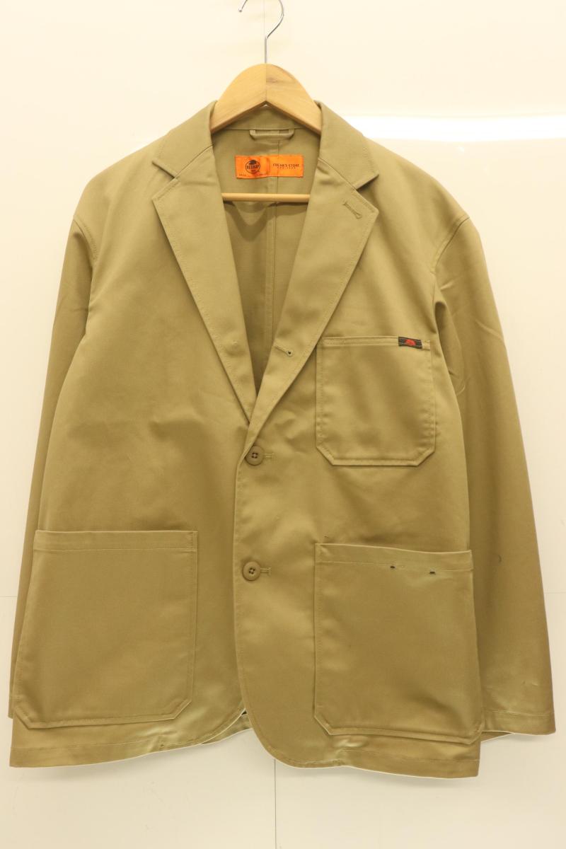 Rakuten - 【中古】 RED KAP メンズジャケット S ワークジャケット RED KAP x FREAK’S STORE S ベージュ 肌色