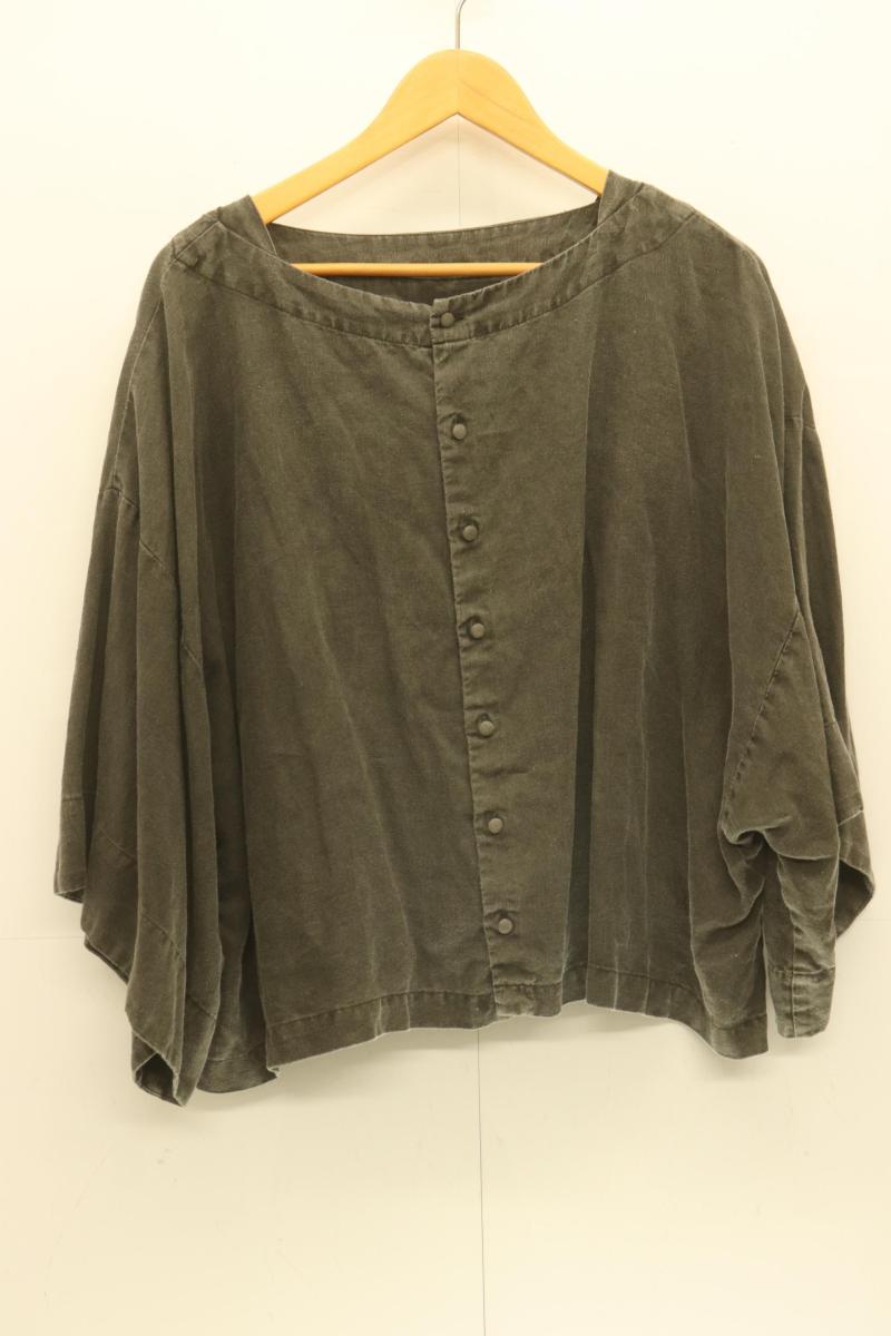 Rakuten - 【中古】 nest Robe レディースブラウス F リネンブラウス nest Robe F グレー 灰 無地