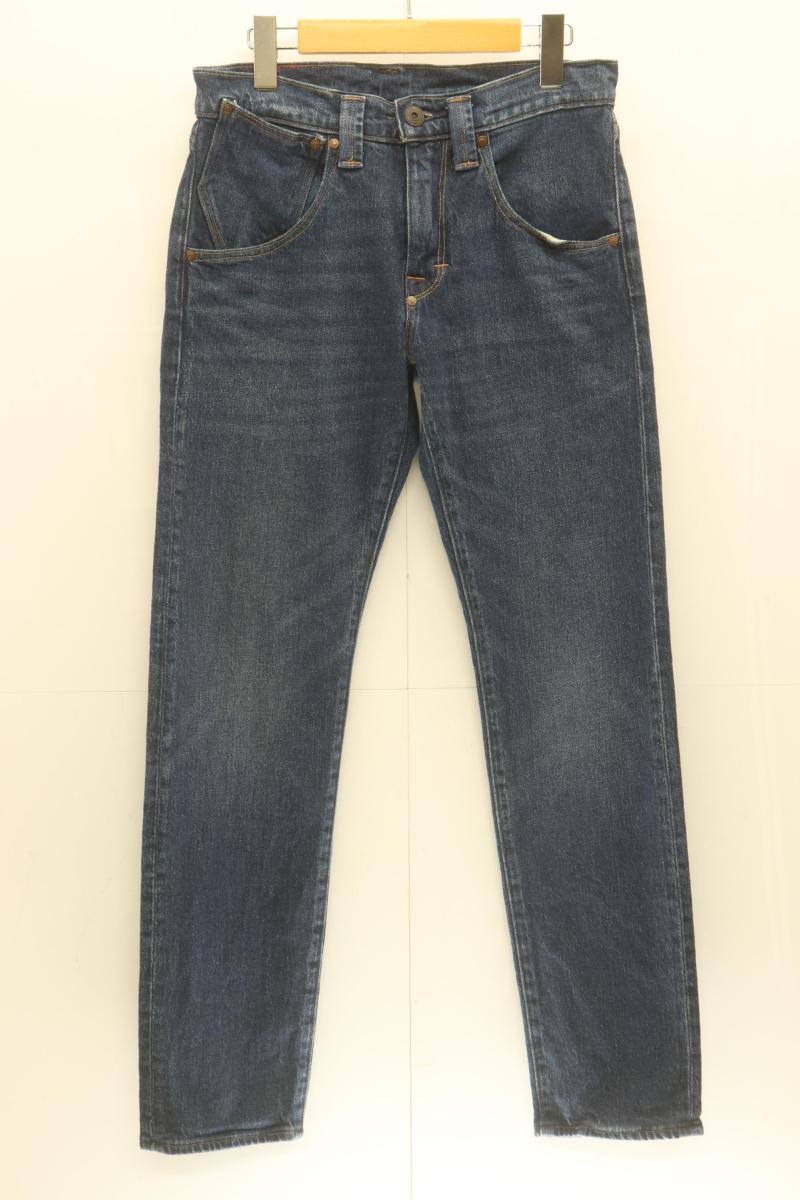 Rakuten - 【中古】 LEVIS メンズデニムパンツ W28×L32 red 502 デニムパンツ LEVIS W28×L32 インディゴブルー 藍 無地
