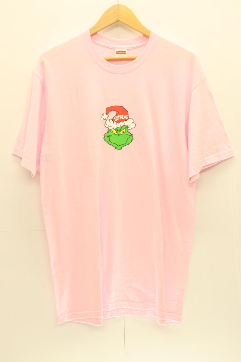 Rakuten - 【中古】 Supreme メンズTシャツ L Grinch Tee Supreme L ピンク 桃