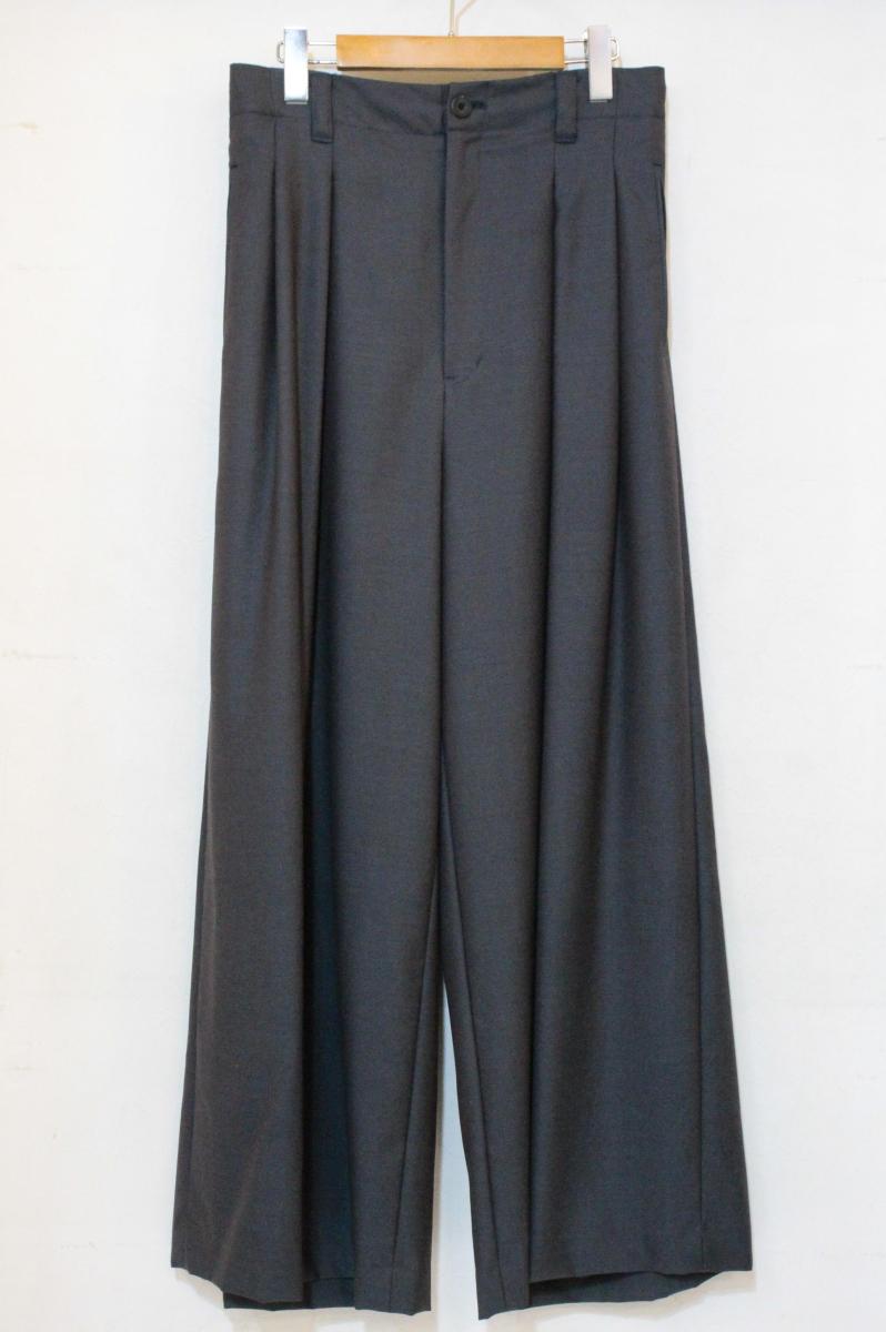 Rakuten - 【中古】 MAISON SPECIAL メンズパンツ 2 MAISON SPECIAL/4 Colors Chambray Washable Wool Baggy Wide Pants/パンツ/2/11242461213