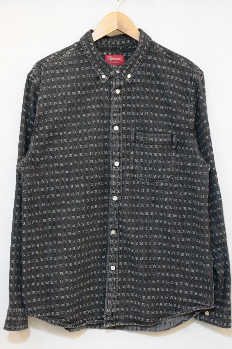 楽天市場】シュプリーム jacquard logos denim crusherの通販