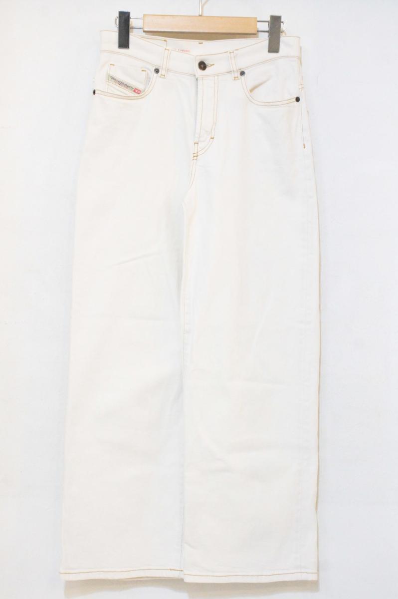 Rakuten - 【中古】 DIESEL レディースデニムパンツ W26 DIESEL/2000/デニムパンツ/W26/白 ホワイト/A03627