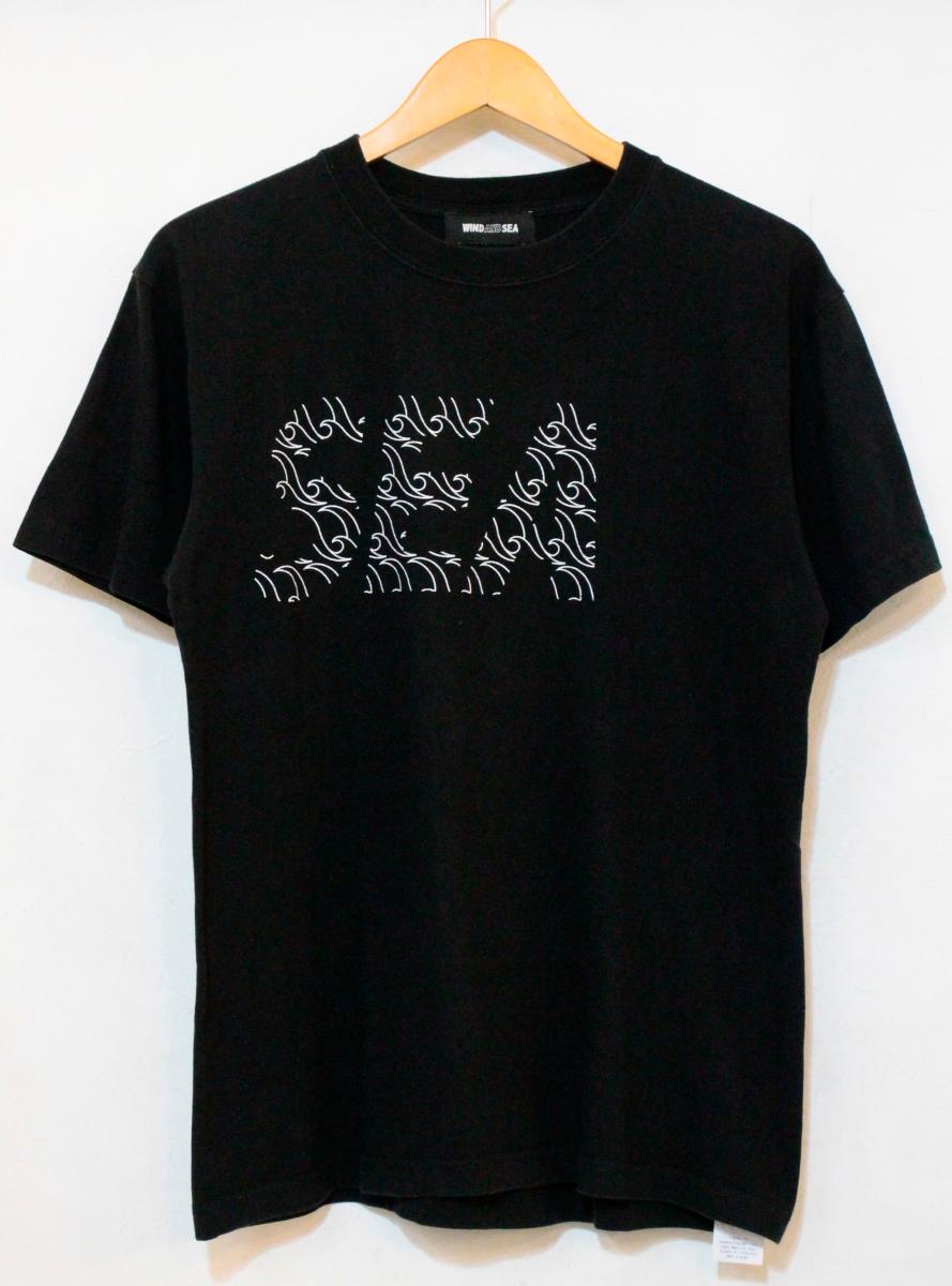 Rakuten - 【中古】 WIND AND SEA メンズTシャツ M WIND AND SEA × JUN MATSUI/Tシャツ/M/黒 ブラック/プリント/WDS-JMTS-01