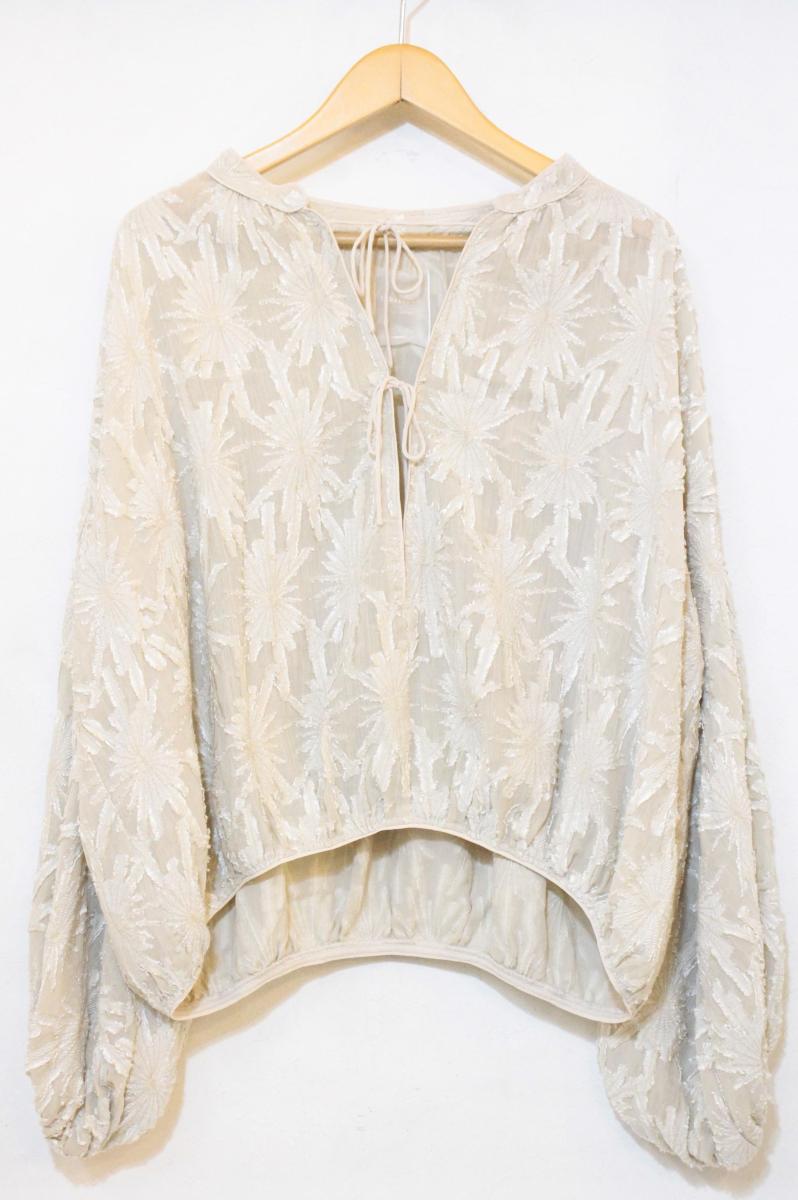 Rakuten - 【中古】 TODAYFUL レディースブラウス F TODAYFUL/Jacquard Balloon Blouse/F/アイボリー/ブラウス/11810429