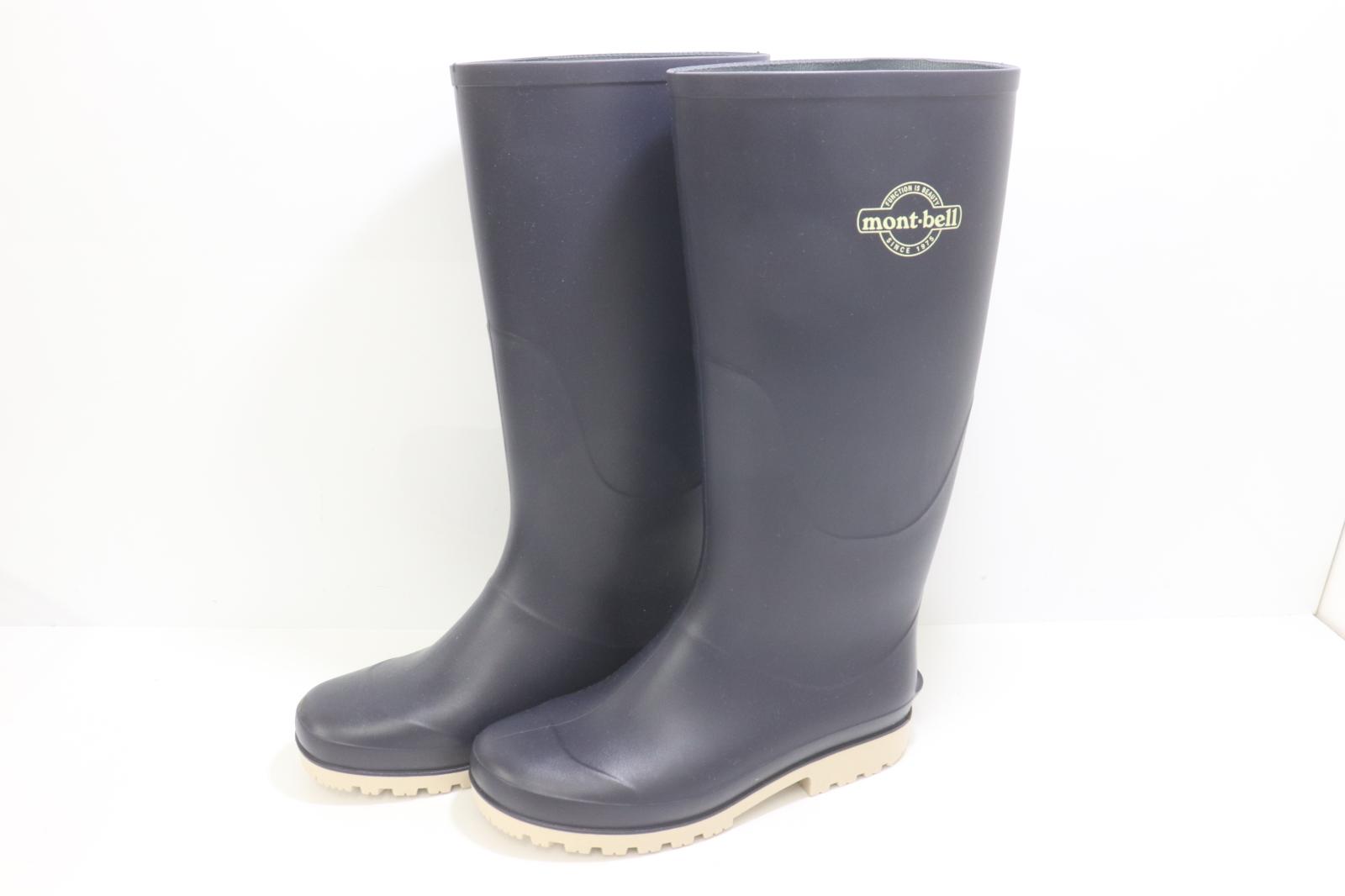 Rakuten - 【中古】 mont bell レディースブーツ 23cm ペスカドールブーツ mont bell 23cm 紺 ネイビー ロゴ