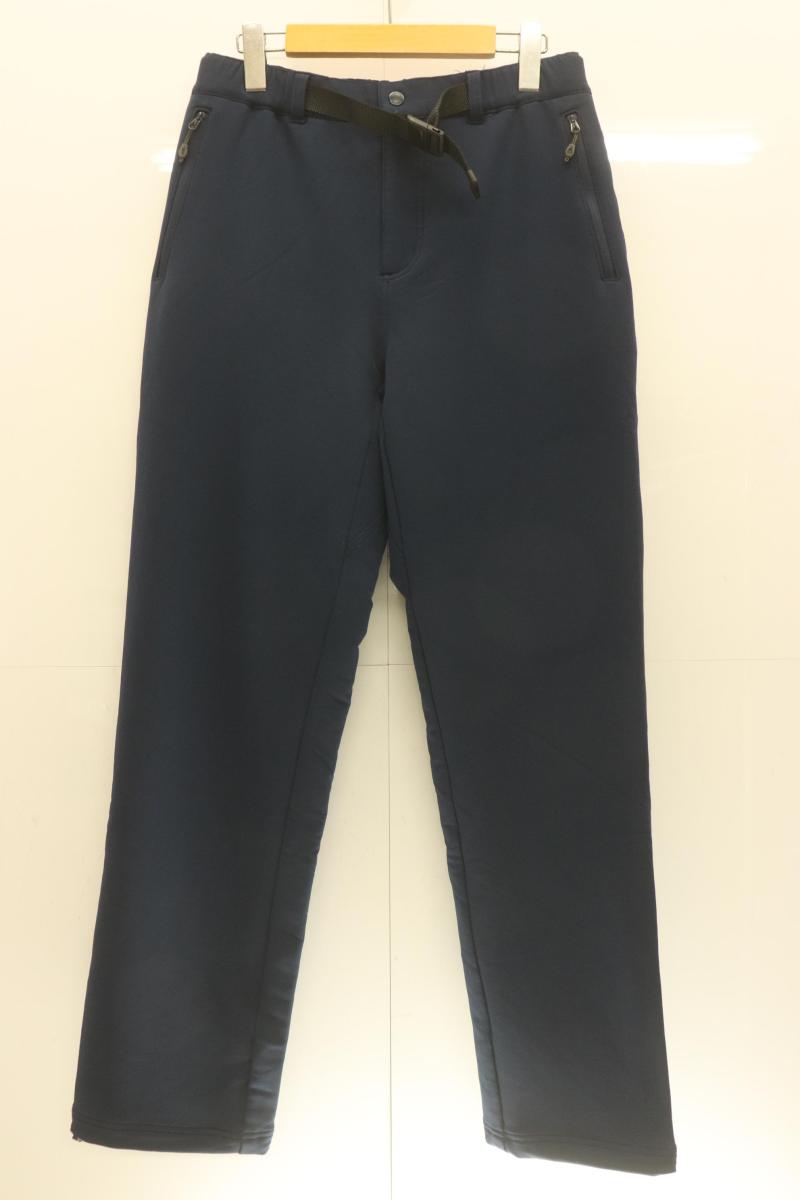 Rakuten - 【中古】 Columbia メンズジャージパンツ M サンティ クレスト インシュレイティッド パンツ Columbia M 紺 ネイビー ロゴ