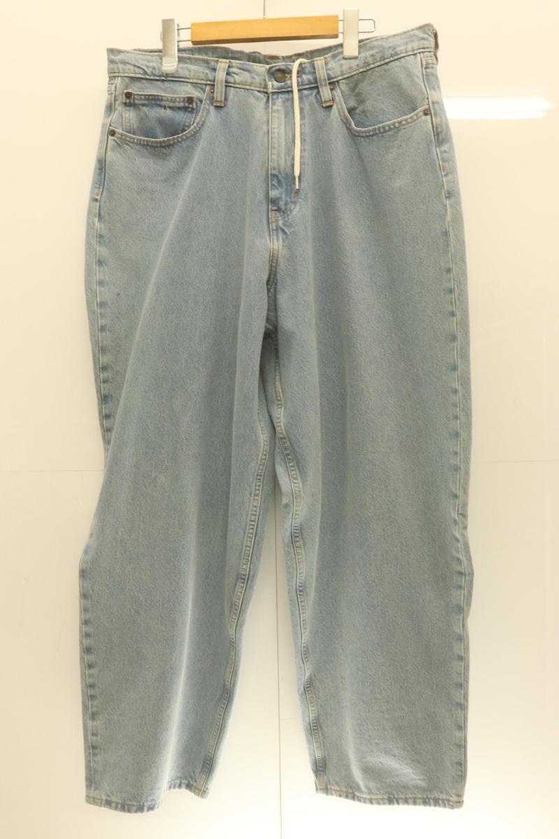 Rakuten - 【中古】 LEVIS メンズデニムパンツ W34×L30 SUPER BAGGY デニムパンツ LEVIS Blue Tab W34×L30 水色 アクアブルー