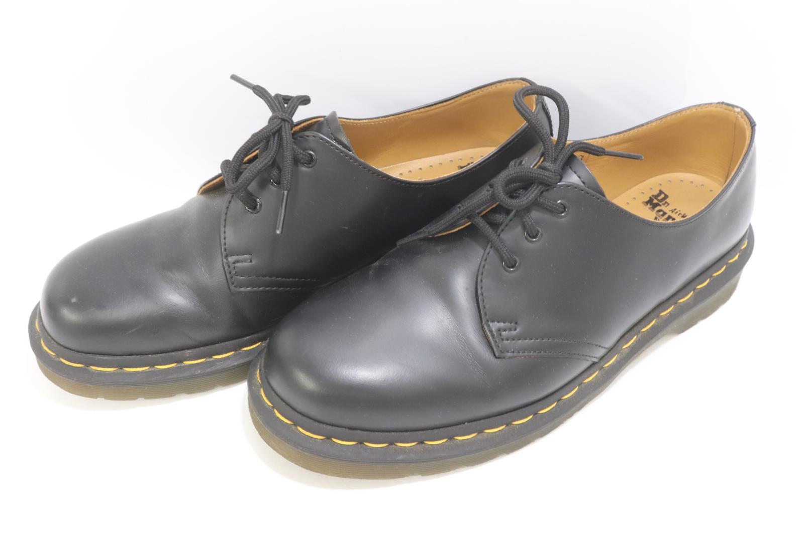 Rakuten - 【中古】 DR.MARTENS メンズシューズ UK8 1461 3EYE SHOE DR.MARTENS UK8 黒 ブラック レザー