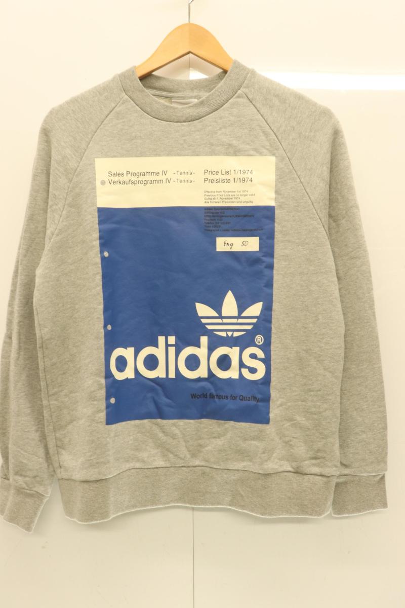 Rakuten - 【中古】 adidas メンズスウェット -- スウェット adidas -- グレー 灰 プリント