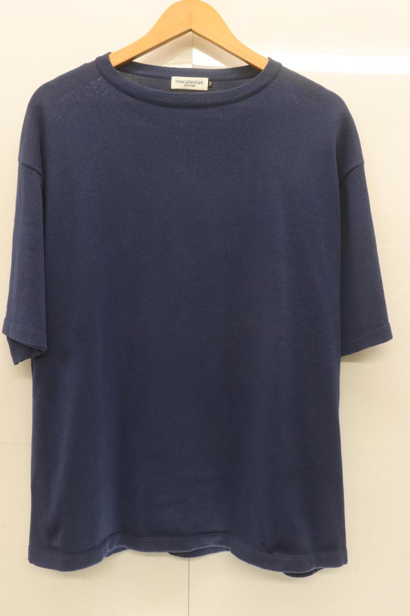 Rakuten - 【中古】 MACALASTAIR メンズTシャツ 38 ニットTシャツ MACALASTAIR 38 青 ブルー 無地
