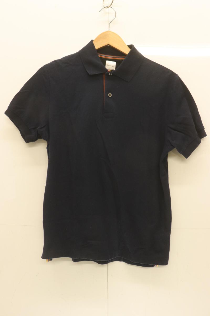Rakuten - 【中古】 Paul Smith メンズポロシャツ M ポロシャツ Paul Smith M 紺 ネイビー 無地