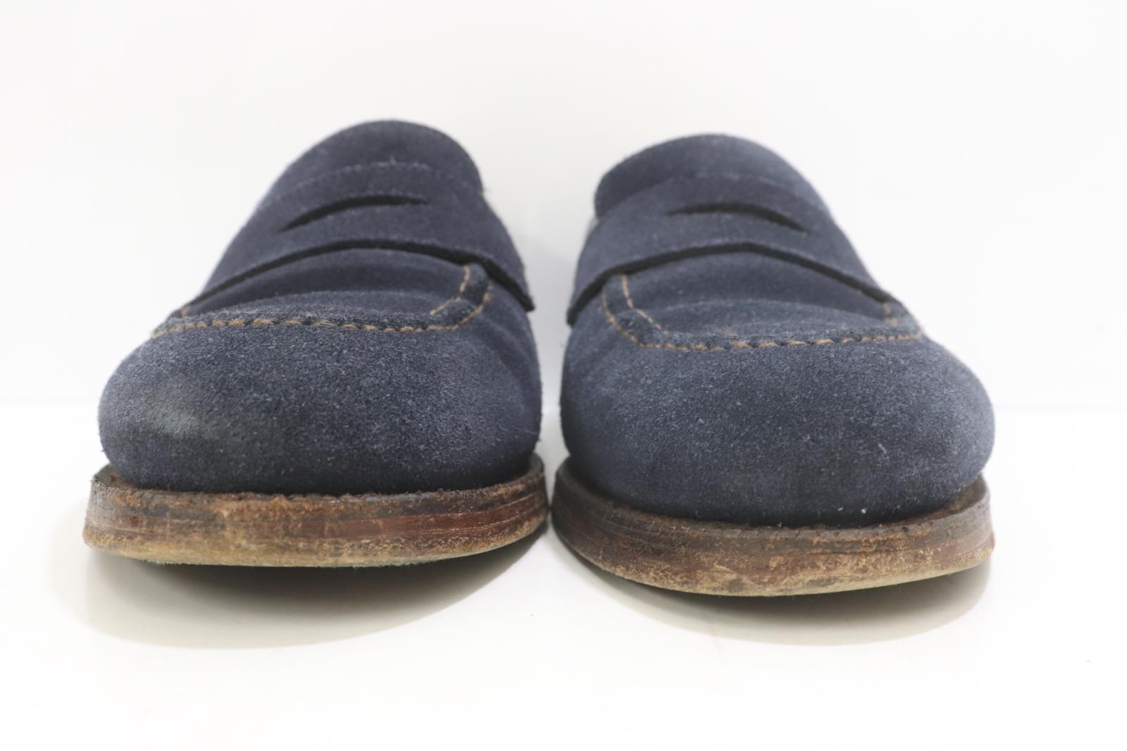 【中古】 CROCKETT＆JONES メンズレザーシューズ 7 コインローファー CROCKETT＆JO...