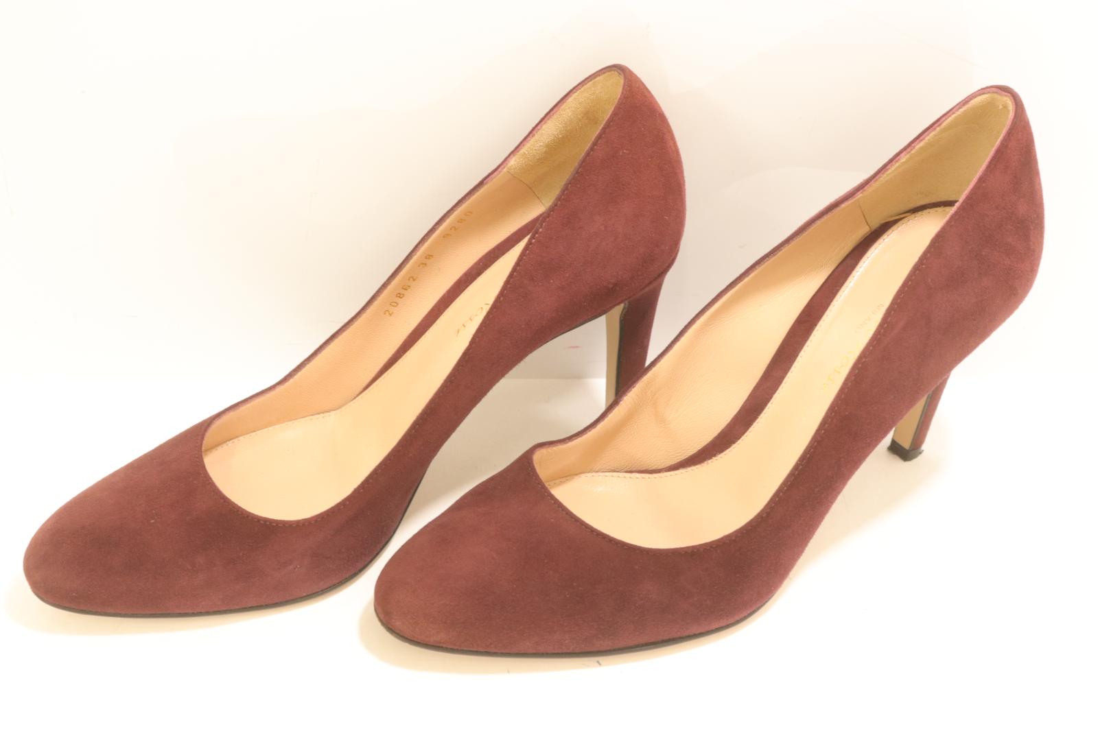Rakuten - 【中古】 Gianvito Rossi レディースパンプス 38 パンプス Gianvito Rossi 38 茶 ブラウン スウェード