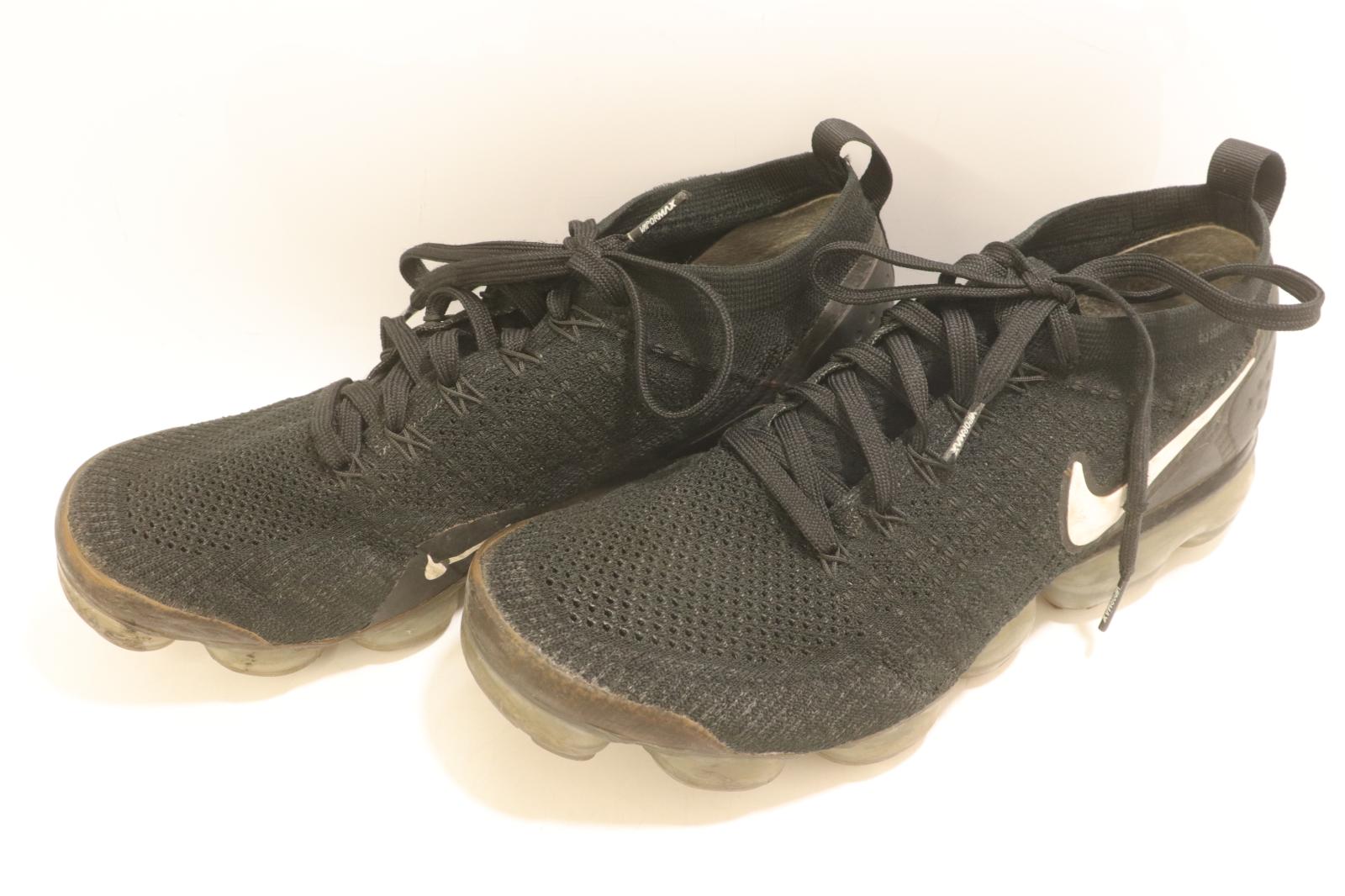Rakuten - 【中古】 NIKE メンズスニーカー 27.5cm AIR VAPORMAX FLYKNIT 2 スニーカー NIKE 27.5cm 黒 ブラック ロゴ
