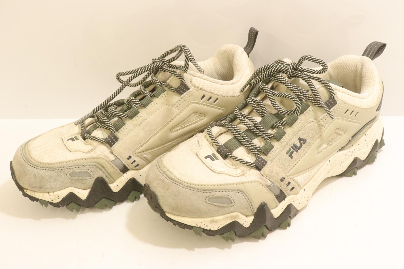 Rakuten - 【中古】 FILA メンズスニーカー 26 OAKMONT スニーカー FILA 26 ベージュ 肌色 ロゴ