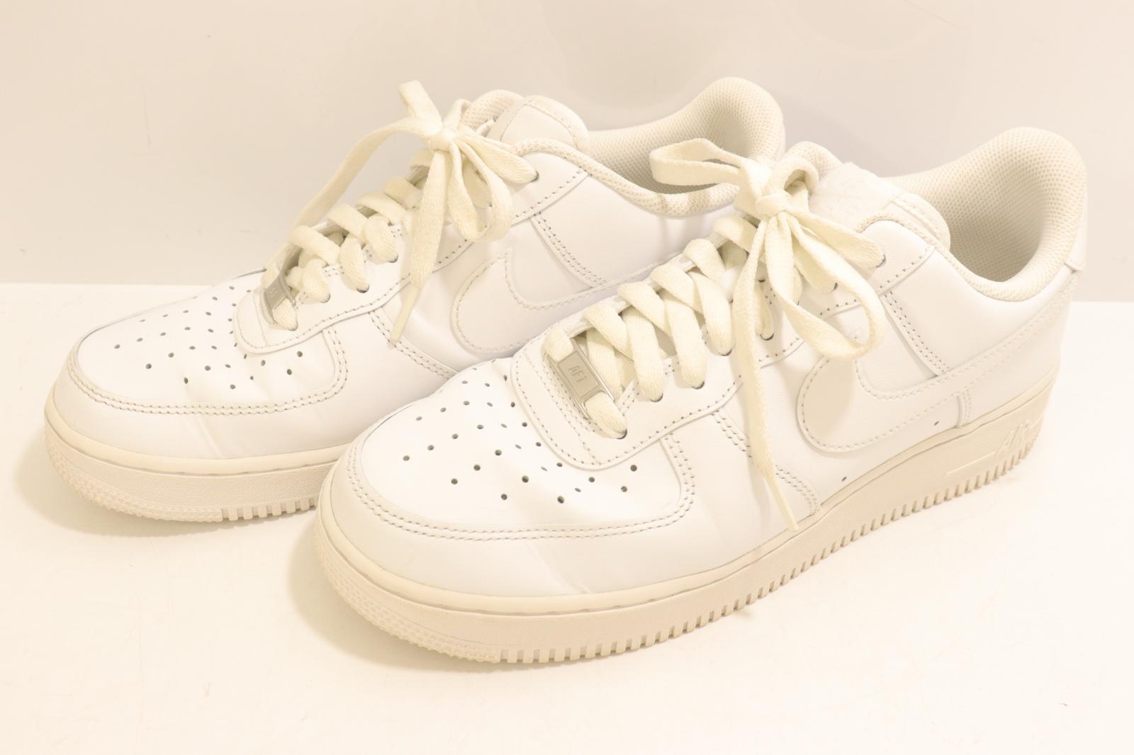 Rakuten - 【中古】 NIKE メンズスニーカー 27.5cm AIR FORCE 1 '07 WHITE NIKE 27.5cm 白 ホワイト ロゴ CW2288-11