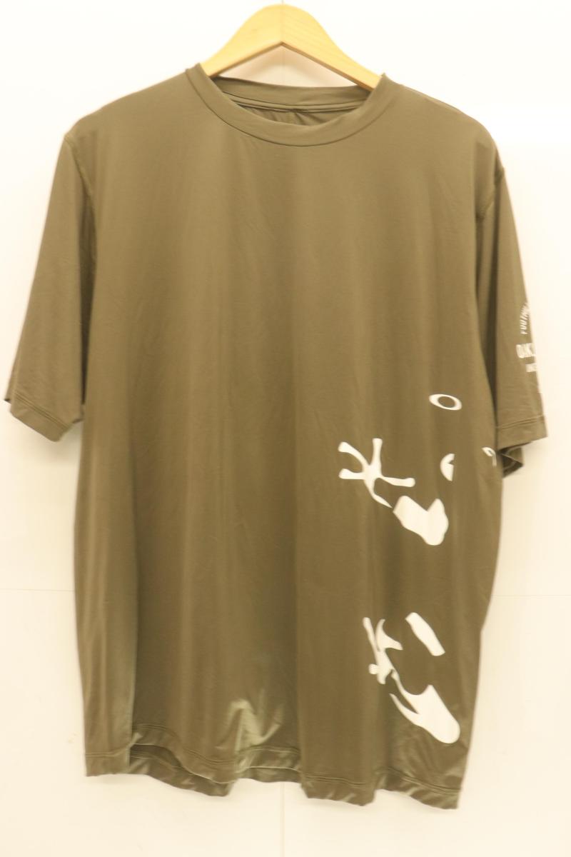Rakuten - 【中古】 OAKLEY メンズTシャツ L En Amphibian SS T OAKLEY L カーキ プリント
