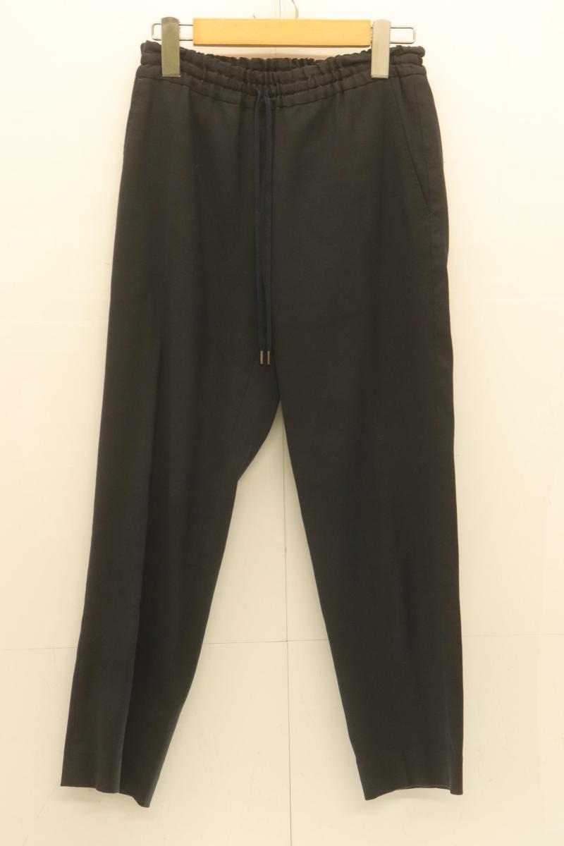 Rakuten - 【中古】 BEAUTY & YOUTH UNITED ARROWS レディースイージーパンツ S オックスドローストテーパードパンツ BEAUTY & YOUTH UNITED ARROWS S 紺 ネイビー 無地