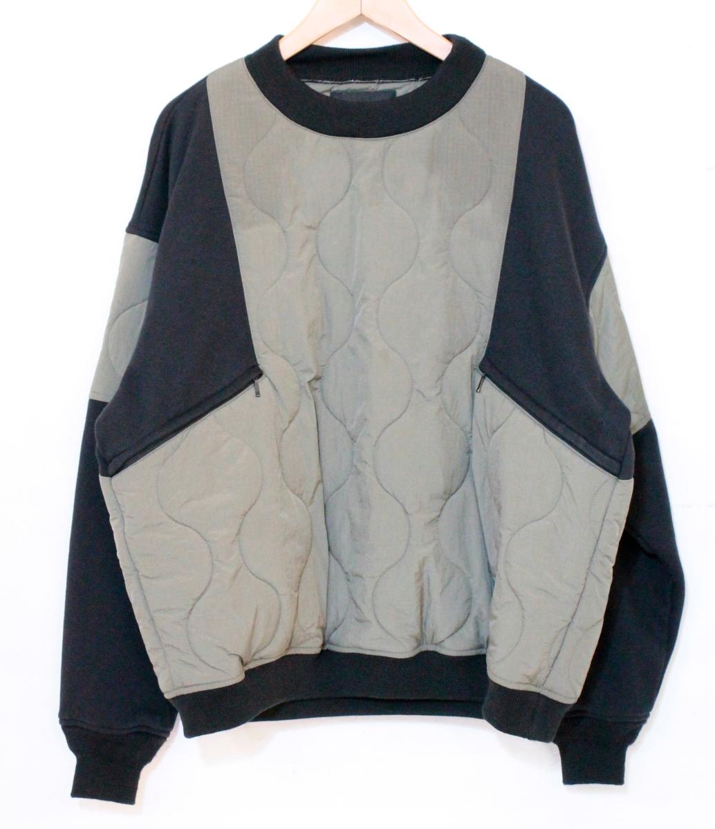  AVIREX メンズブルゾン L AVIREX×EXPANSION/COMBI CREW JACKET/L/カーキ/783-3252069