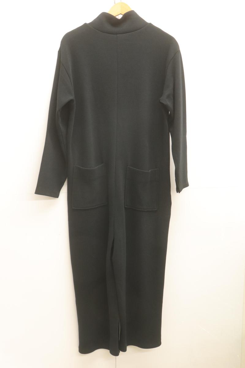Style(ブランド古着のスタイル)の【中古】 URBAN RESEARCH レディースつなぎ オールインワン 36 ハーフジップジャンプスーツ URBAN RESEARCH 36 黒 ブラック 無地｜アングル2