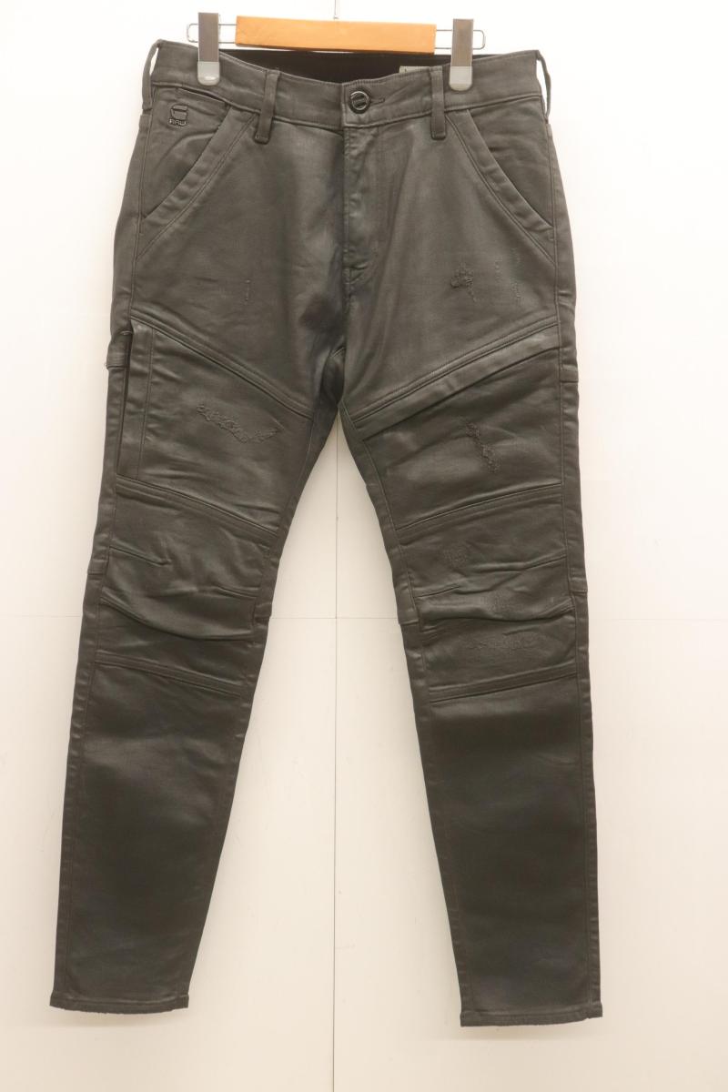  G-STAR RAW メンズスキニーパンツ 30 RACKAM 3D SKINNY JEANS G-STAR RAW 30 黒 ブラック 無地