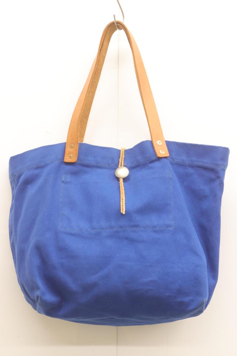 【中古】 JOURNAL STANDARD メンズトートバッグ -- トートバッグ MELPLE×JOURNAL STANDARD -- 青 ブルー 無地