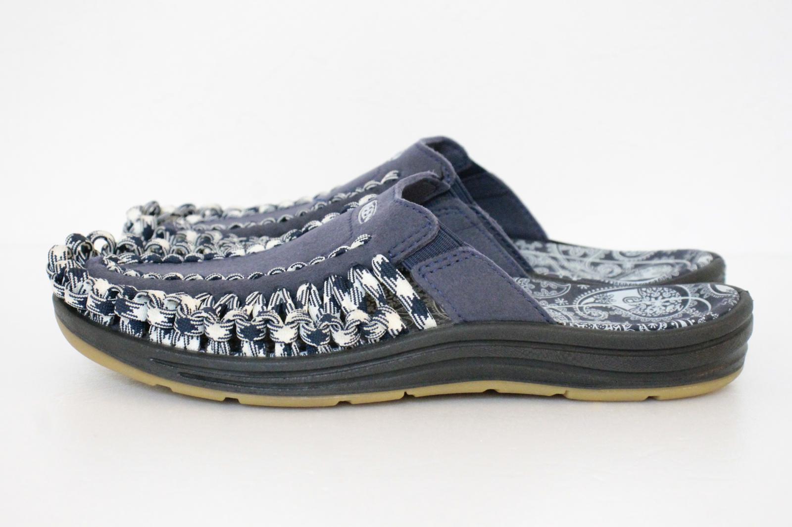 　商品状態説明 詳細説明 KEEN/UNEEK II SLIDE/25.5cm/紺 ネイビー/010222 【状態ランク：C 使用感がありダメージが確認できる状態】 ・コンディションについては 状態説明 をご確認ください。 【状態備考】 ・軽度の使用感があります。 表記サイズ 25.5cm 実寸サイズ アウトソール(縦) 27cmアウトソール(横) 10.5cmソール高(ヒール高) 3cm 素材表記 -- カラー 紺 ネイビー ※色は担当者の主観で判断しております。 ※表示するモニターごとに色合いが違って見える場合があります。 テイスト アウトドア系/2026-08-20 管理番号 241111027996　
